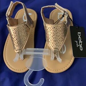BEBE girls sandals